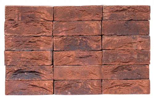 Кирпич ручной формовки Engels Baksteen Handform Limburgs oranje bont, 215х100х65 мм