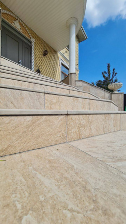Террасные пластины Atlas Concorde Russia Landstone Gold Lastra, 600х600х20 мм