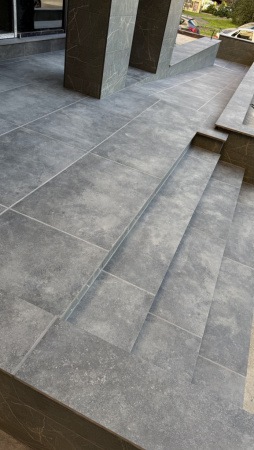 Террасные пластины Lifebrick Limestone Black, 900x600 мм