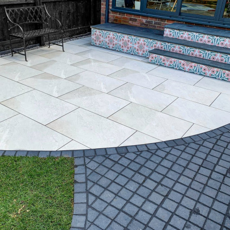 Террасные пластины Lifebrick Mountain White, 900x600 мм