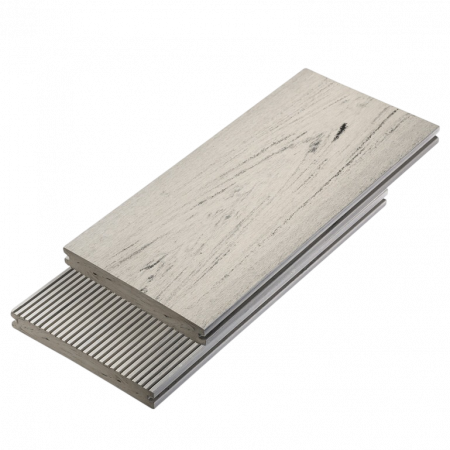 Полнотелая террасная доска Bruggan Multicolor Smoke white