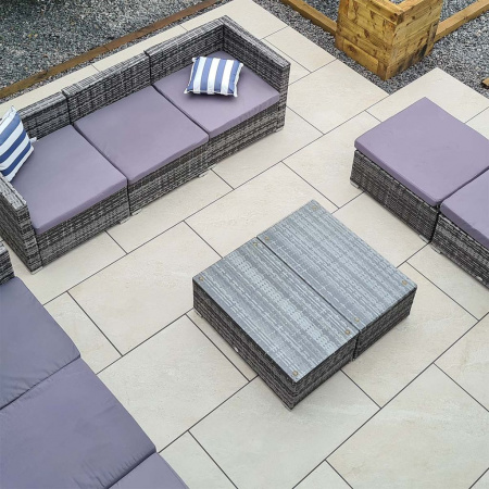 Террасные пластины Lifebrick Mountain White, 900x600 мм